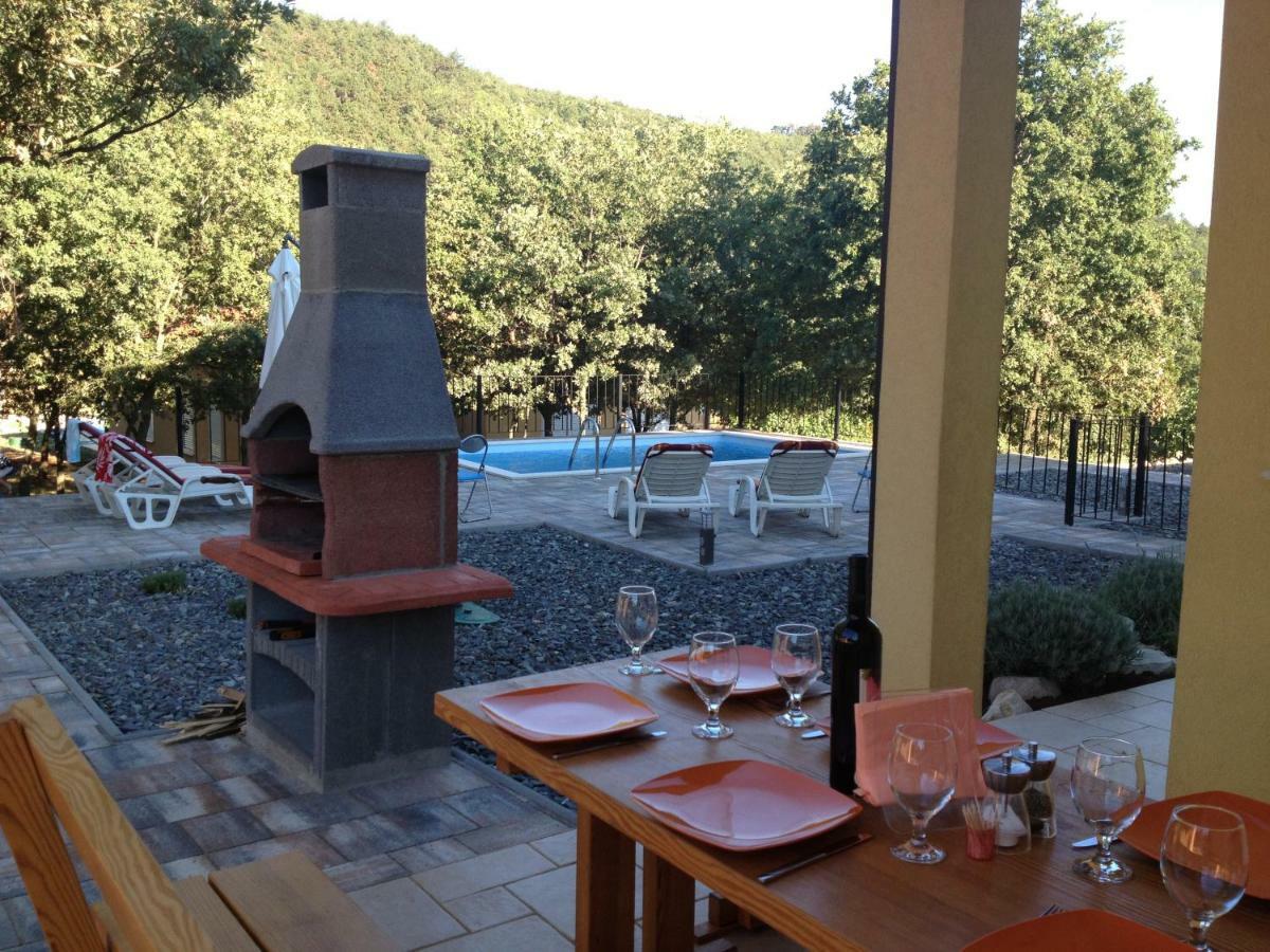 Dee's House&Pool Villa Labin  Buitenkant foto